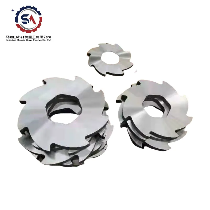 Double-Shaft Shredder Blades